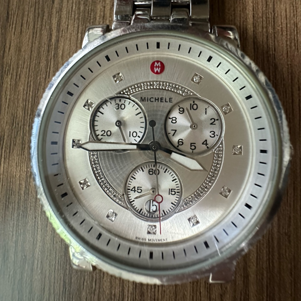 Authentic Michele watch! Used, in good condition!